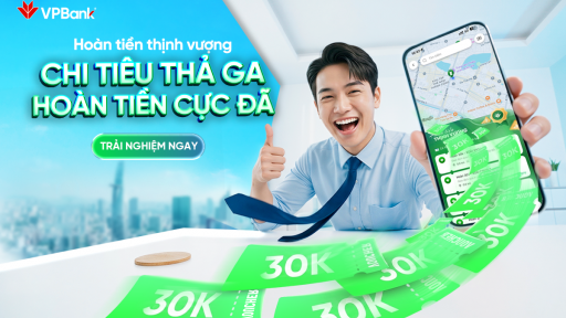 Chi ti&ecirc;u th&ocirc;ng minh c&ugrave;ng VPBank NEO: Nhận voucher ho&agrave;n tiền chỉ sau v&agrave;i chạm