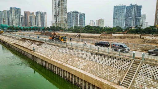 To&agrave;n cảnh loạt c&ocirc;ng tr&igrave;nh chống ngập khẩn cấp của H&agrave; Nội đ&atilde; sẵn s&agrave;ng đ&oacute;n m&ugrave;a mưa b&atilde;o