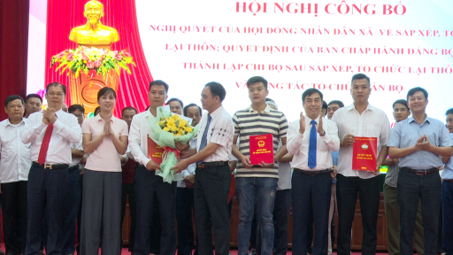 Chỉ định th&agrave;nh c&ocirc;ng người giữ c&aacute;c chức danh, c&oacute; Trưởng th&ocirc;n ở 9 th&ocirc;n mới x&atilde; Cẩm Gi&agrave;ng, Hải Ph&ograve;ng (địa phận Hải Dương cũ)