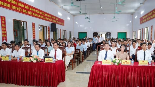 S&aacute;p nhập th&agrave;nh c&ocirc;ng, x&atilde; Hải Anh, tỉnh Ninh B&igrave;nh (địa phận Nam Định cũ' từ 65 trưởng th&ocirc;n, nay chỉ c&ograve;n 20 trưởng th&ocirc;n