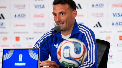 HLV HLV Lionel Scaloni: 'ĐT Argentina gần như kiệt sức khi trận đấu kết th&uacute;c&rdquo;