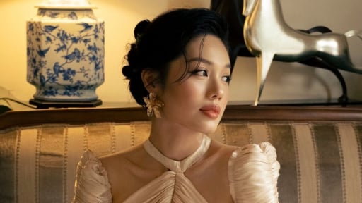 Mỹ nh&acirc;n đ&oacute;ng vai người t&igrave;nh của vua Bảo Đại trong 'Ho&agrave;ng hậu cuối c&ugrave;ng' g&acirc;y ch&uacute; &yacute; nhờ nhan sắc cổ điển