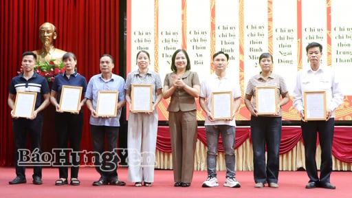 X&atilde; Kiến Xương, tỉnh Hưng Y&ecirc;n mới (địa phận Th&aacute;i B&igrave;nh cũ), s&aacute;p nhập th&agrave;nh c&ocirc;ng, c&ograve;n 12 người hưởng phụ cấp Trưởng th&ocirc;n