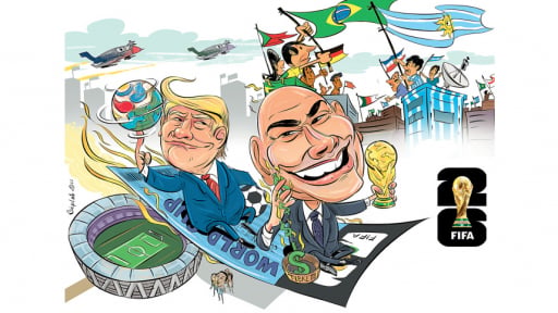 Chiến tranh, tiền bạc v&agrave; một kỳ World Cup giữa 'nước Mỹ của &ocirc;ng Donald Trump'
