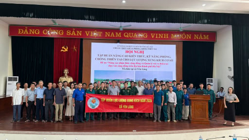H&agrave; Nội: Khi 'l&aacute; chắn' ph&ograve;ng chống thi&ecirc;n tai được dệt từ sức mạnh l&ograve;ng d&acirc;n