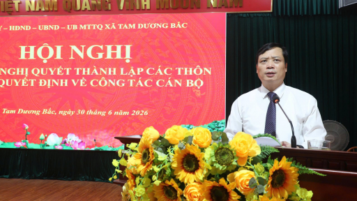 Số lượng trưởng th&ocirc;n ở x&atilde; Tam Dương Bắc, tỉnh Ph&uacute; Thọ (địa phận tỉnh Vĩnh Ph&uacute;c cũ) chỉ c&ograve;n 23 người sau s&aacute;p nhập