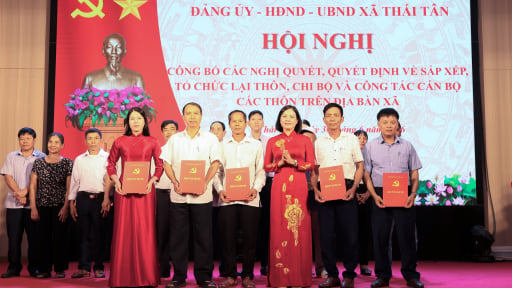 Chỉ định th&agrave;nh c&ocirc;ng 9 Trưởng th&ocirc;n l&acirc;m thời ở x&atilde; Th&aacute;i T&acirc;n, Hải Ph&ograve;ng (địa phận tỉnh Hải Dương cũ)