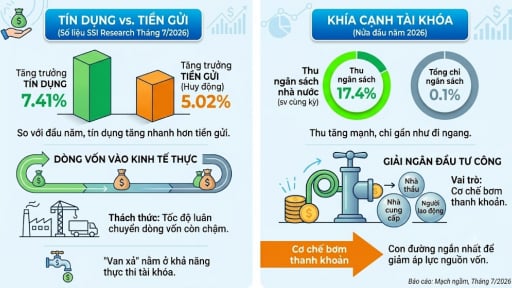 Thanh khoản vẫn dồi d&agrave;o, vốn tăng trưởng đang bị 'tắc' ở đ&acirc;u?
