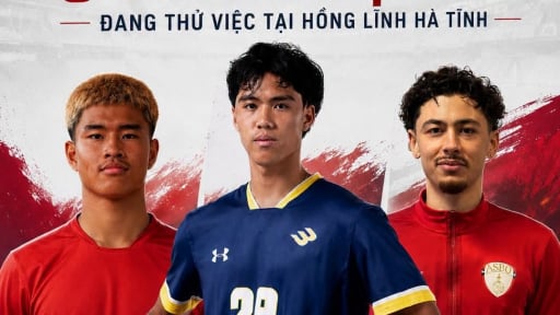 Tin s&aacute;ng (9/7): Hồng Lĩnh H&agrave; Tĩnh thử việc c&ugrave;ng l&uacute;c 3 cầu thủ Việt kiều