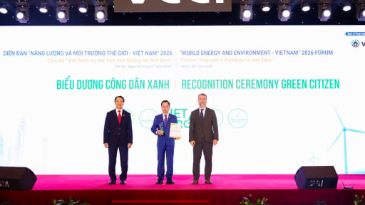 ThaiBinh Seed lọt Top 100 doanh nghiệp xanh Việt Nam 2026, AHLĐ Trần Mạnh B&aacute;o nhận danh hiệu 'C&ocirc;ng d&acirc;n xanh ti&ecirc;u biểu'