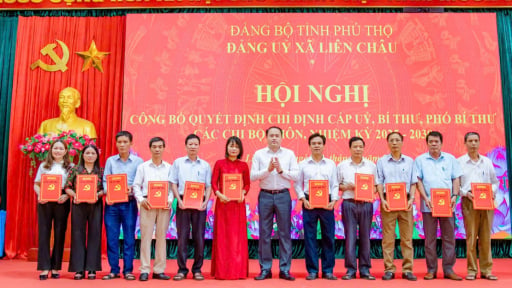 Chỉ định th&agrave;nh c&ocirc;ng cấp ủy, B&iacute; thư chi bộ th&ocirc;n ở x&atilde; Li&ecirc;n Ch&acirc;u, tỉnh Ph&uacute; Thọ (địa phận Vĩnh Ph&uacute;c cũ) sau s&aacute;p nhập