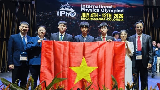 Học sinh Việt Nam xuất sắc lập th&agrave;nh t&iacute;ch chưa từng c&oacute; tại Kỳ thi Olympic Vật l&iacute; quốc tế 2026