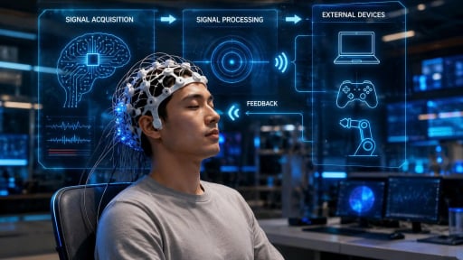 Sau ChatGPT, thế giới bước v&agrave;o cuộc đua AI kết nối trực tiếp với n&atilde;o người