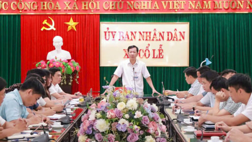 S&aacute;p nhập th&ocirc;n mới nhất ở Ninh B&igrave;nh, x&atilde; Cổ Lễ (địa phận Nam Định cũ) gặp mặt, giao nhiệm vụ cho c&aacute;c t&acirc;n trưởng th&ocirc;n