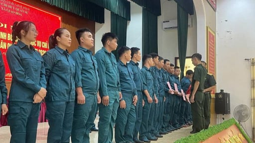 Mới nhất ở Ninh B&igrave;nh, x&atilde; Giao H&ograve;a (địa phận Nam Định cũ) bổ nhiệm 72 đồng ch&iacute; giữ c&aacute;c chức vụ chỉ huy tại c&aacute;c đơn vị n&agrave;y