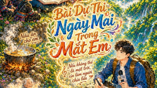 B&agrave;i dự thi 'Ng&agrave;y mai trong mắt em': Nếu kh&ocirc;ng thể l&agrave;m mặt trời, xin l&agrave;m người 'chia lửa'
