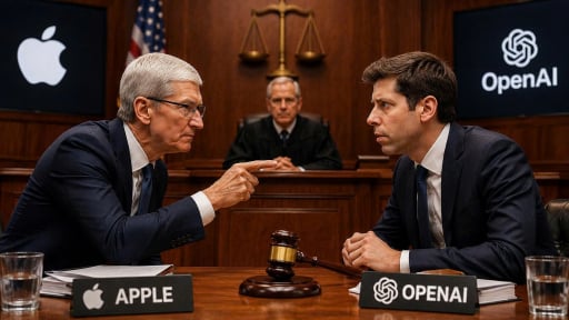 Vụ kiện Apple v&agrave; OpenAI b&ugrave;ng nổ: &Aacute;p lực trăm tỷ USD v&agrave; hồi chu&ocirc;ng cảnh b&aacute;o cho tương lai ph&aacute;t triển AI
