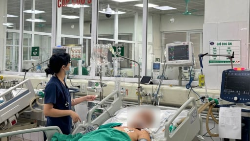 Vi&ecirc;m m&agrave;ng n&atilde;o, ph&ugrave; n&atilde;o nguy kịch v&igrave; m&oacute;n ăn 'cầu may, lấy đỏ'