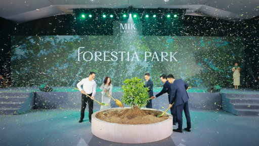 MIK Group khởi c&ocirc;ng khu đ&ocirc; thị Forestia Park v&agrave; khai trương Văn ph&ograve;ng b&aacute;n h&agrave;ng