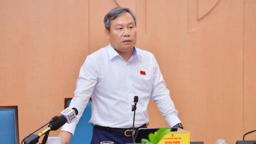 Chủ tịch H&agrave; Nội Vũ Đại Thắng n&oacute;i về việc triển khai c&aacute;c dự &aacute;n treo 5 năm, 10 năm trong thời gian qua
