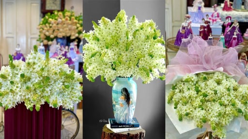 Chị em đua nhau săn 'loại hoa mỹ miều' cắm không cần nước, bền thơm tới 2 tuần 