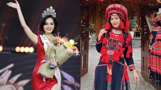 Trước khi sáp nhập với Tuyên Quang, Hà Giang có cô gái dân tộc Tày duy nhất đăng quang Hoa hậu