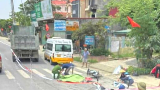Tai nạn giao thông rất nghiêm trọng, hai bà cháu tử vong thương tâm trên Quốc lộ 1A