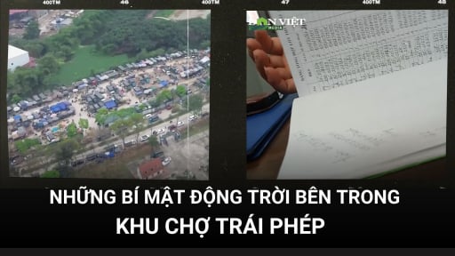 Những bí mật 'động trời' bên trong khu chợ trái phép giữa lòng thành phố Bắc Ninh