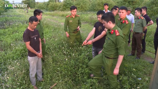 Clip: Dựng lại hiện trường vụ 2 người Trung Quốc đào trộm mộ Vua Lê Túc Tông