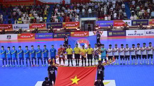 Chương trình chào mừng giải Futsal HDBank VĐQG 2025 gây ấn tượng