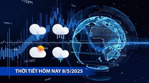 Thời tiết hôm nay 8/5/2025: Cả nước nắng nóng diện rộng