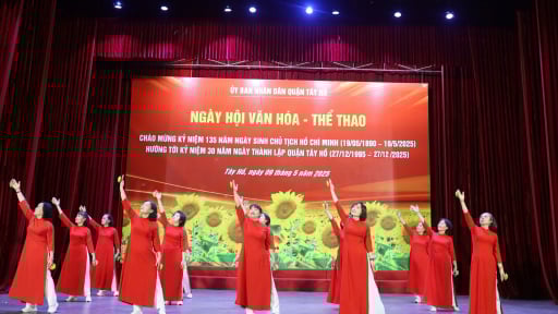 Ngày hội Văn hóa - Thể thao quận Tây Hồ (Hà Nội): Nhiều hoạt động sôi nổi