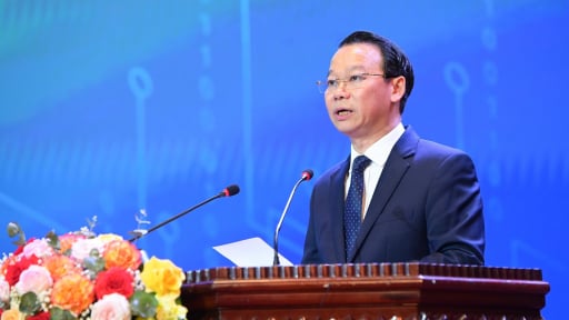 Phát biểu tại hội nghị lớn nhất về khoa học công nghệ, Bộ trưởng Nông nghiệp và Môi trường và Chủ tịch tỉnh Bắc Ninh đồng đưa ra định hướng về phát triển xanh