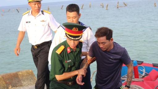Bệnh xá đảo Song Tử Tây cấp cứu ngư dân tỉnh Bình Thuận bị giảm áp cấp tính mức độ nặng