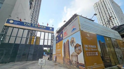 Chủ đầu tư dự án TIG Tower Office - Apartment khởi kiện vì cho rằng bị chiếm dụng mặt bằng
