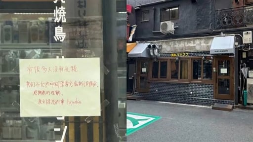 Nhà hàng ở Osaka gây phẫn nộ vì từ chối khách Trung Quốc