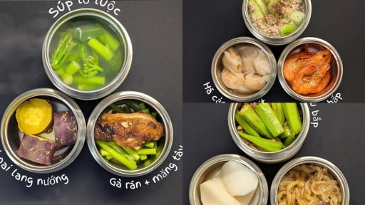 Chồng đảm nấu cơm cho vợ mang đi làm mỗi ngày, hội chị em 'xin vía' rần rần