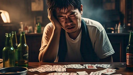 Nghiện cờ bạc, nam thanh niên mất việc, ly hôn, nhập viện tâm thần