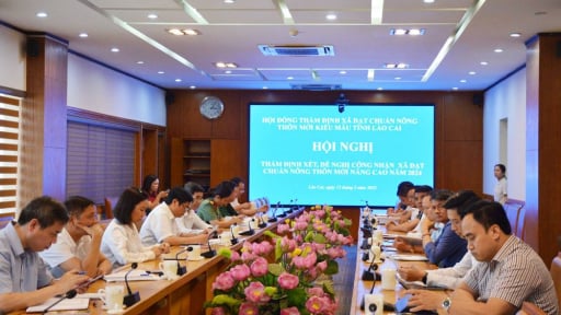 Lào Cai: Thẩm định xét Cam Cọn và Tả Phìn đạt chuẩn nông thôn mới, nông thôn mới nâng cao
