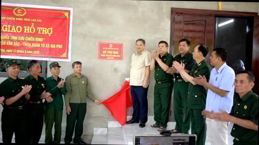 Ấm áp nghĩa tình đồng đội trong những căn nhà mới ở Lào Cai