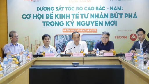 Toạ đàm trực tuyến: 'Đường sắt tốc độ cao Bắc - Nam: Cơ hội để kinh tế tư nhân bứt phá trong kỷ nguyên mới'