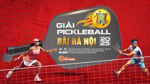 Giải Pickleball quy mô toàn quốc nhân dịp kỷ niệm 100 năm Ngày Báo chí Cách mạng Việt Nam