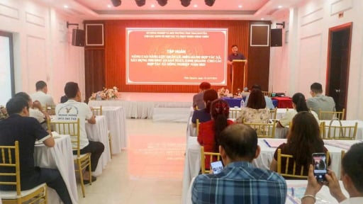 Thái Nguyên: Tập huấn nâng cao năng lực quản lý, chuyển đổi số cho hợp tác xã nông nghiệp