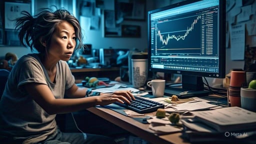 Một phụ nữ mất nhà, nhập viện tâm thần vì nghiện chứng khoán