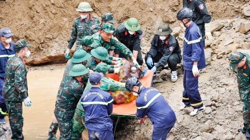 Tìm thấy 5 thi thể nạn nhân trong vụ sạt lở đất đá ở Thủy điện Tả Páo Hồ 1A tại Lai Châu
