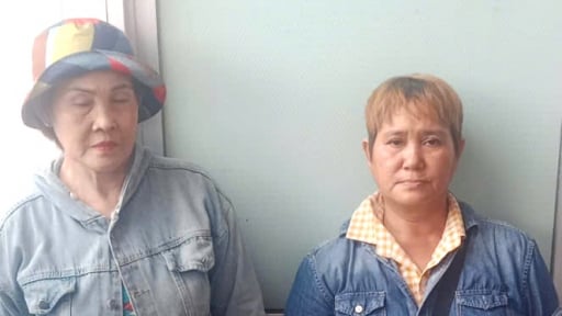 Cảnh sát hình sự chặn bắt 2 nữ nghi phạm bắt cóc trẻ em để đòi nợ