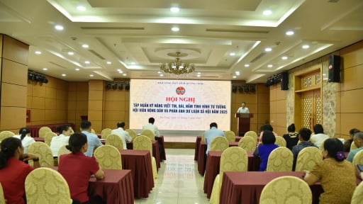 Hội Nông dân tỉnh Quảng Ninh tập huấn viết tin bài cho cán bộ, hội viên nông dân