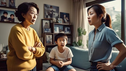 Mẹ chồng tôi đam mê xem bói đến mức về nhà bắt cháu nội không được ăn thịt