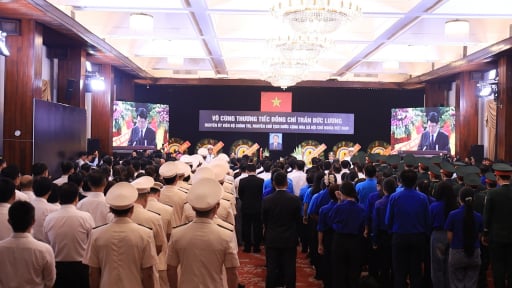 TP.HCM trang trọng tổ chức lễ truy điệu nguyên Chủ tịch nước Trần Đức Lương