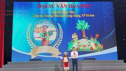 Nữ sinh lớp 4 trở thành Đại sứ Văn hóa đọc tỉnh Bắc Ninh năm 2025